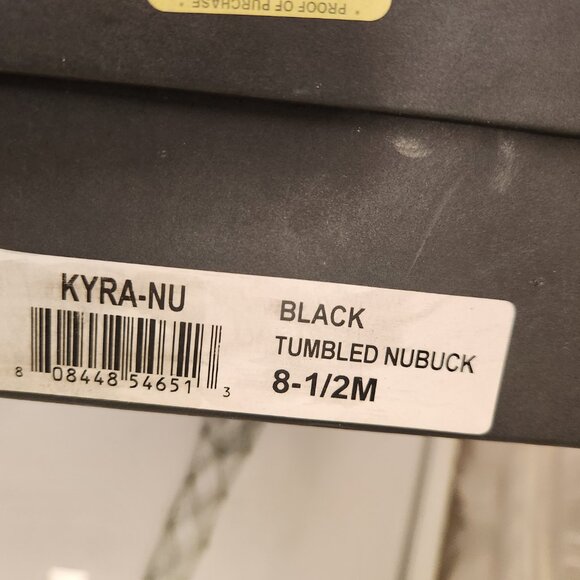 Eileen Fisher Black Leather "Kyra" Block Heeled Sandals. NIB. Size: various - Picture 10 of 15